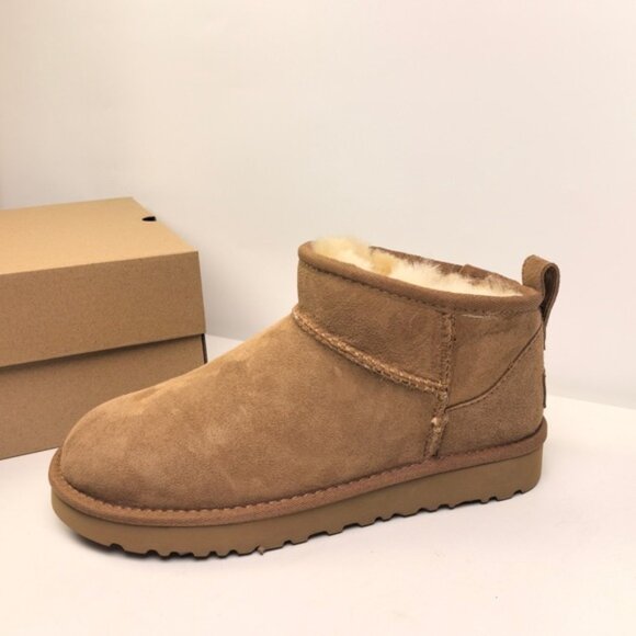 UGG Classic Ultra Mini Water-Resistant Booties Women's - Picture 3 of 9